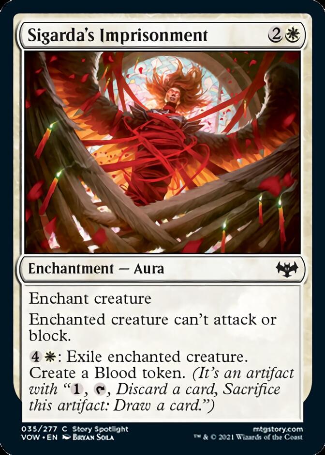 Sigarda's Imprisonment [Innistrad: Crimson Vow] - Magic: The Gathering - Card Brawlers | Quebec | Canada |