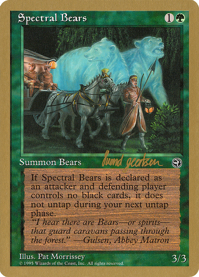 Spectral Bears (Svend Geertsen) [World Championship Decks 1997] - Magic: The Gathering - Card Brawlers | Quebec | Canada |