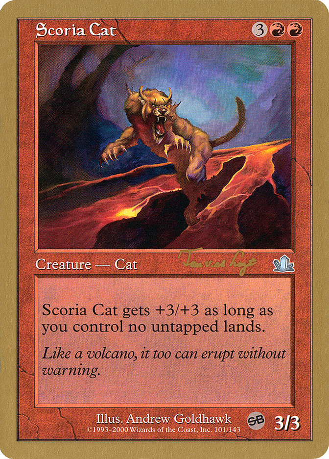 Scoria Cat (Tom van de Logt) (SB) [World Championship Decks 2001] - Magic: The Gathering - Card Brawlers | Quebec | Canada |