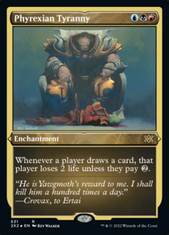 Phyrexian Tyranny (Foil Etched) [Double Masters 2022] - Magic: The Gathering - Card Brawlers | Quebec | Canada |