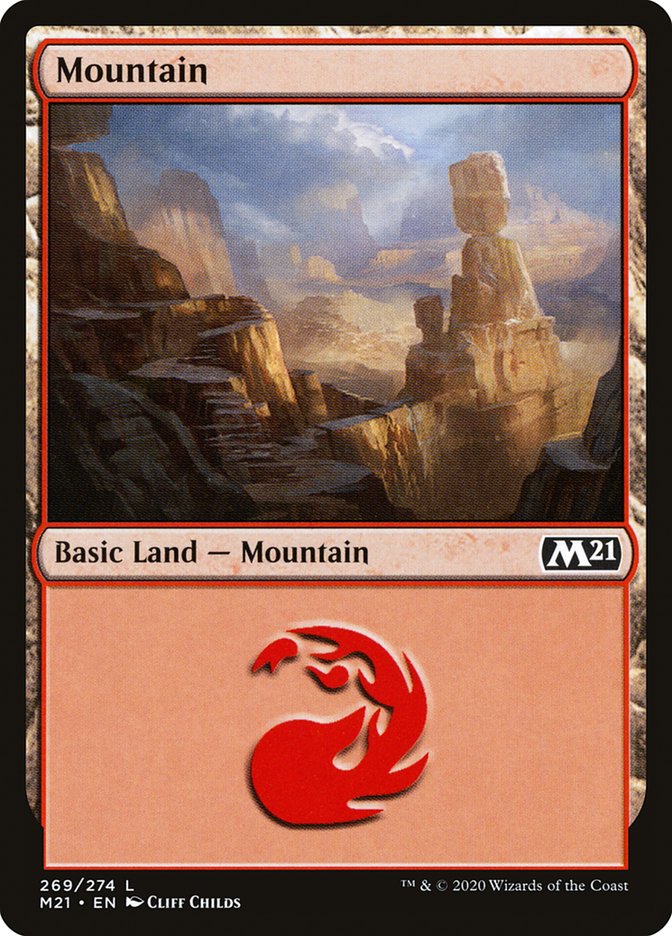 Mountain (269) [Core Set 2021] - Magic: The Gathering - Card Brawlers | Quebec | Canada |