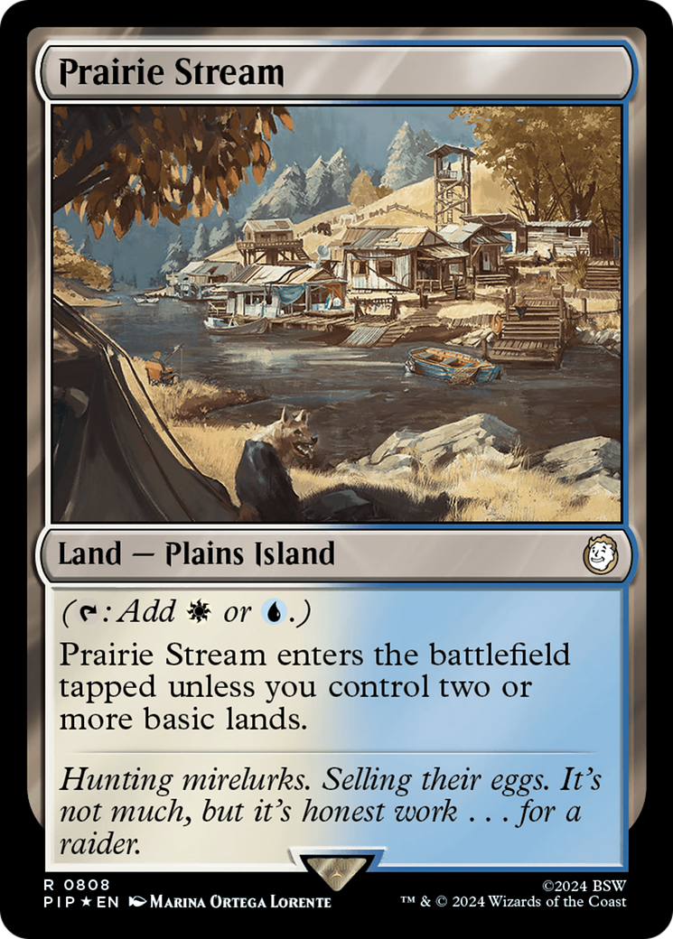 Prairie Stream (Surge Foil) [Fallout] - Magic: The Gathering - Card Brawlers | Quebec | Canada |