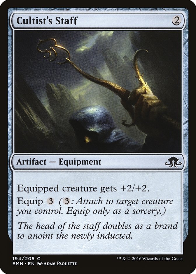 Cultist's Staff [Eldritch Moon] - Magic: The Gathering - Card Brawlers | Quebec | Canada |