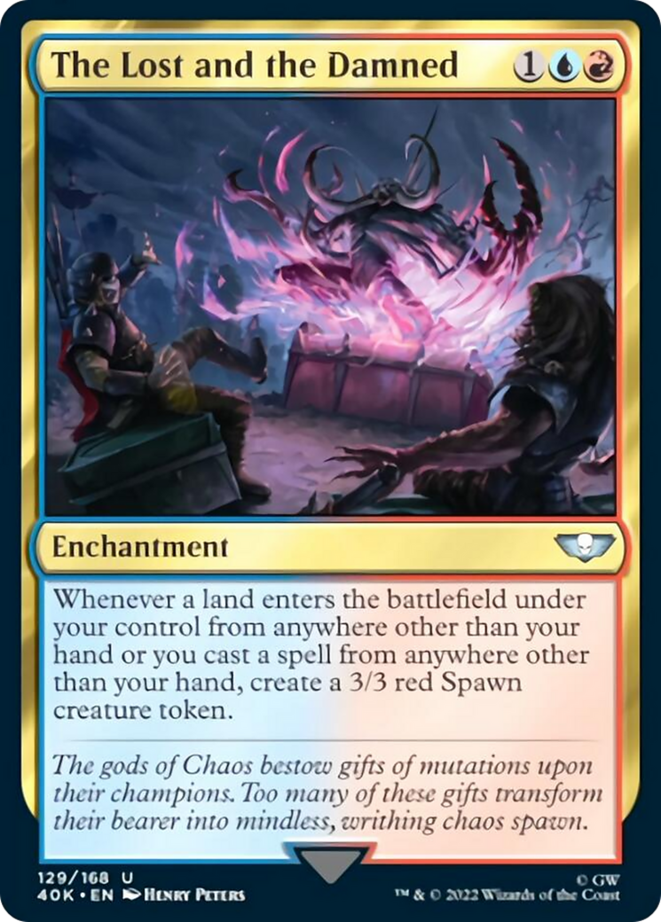 The Lost and the Damned (Surge Foil) [Warhammer 40,000] - Magic: The Gathering - Card Brawlers | Quebec | Canada |