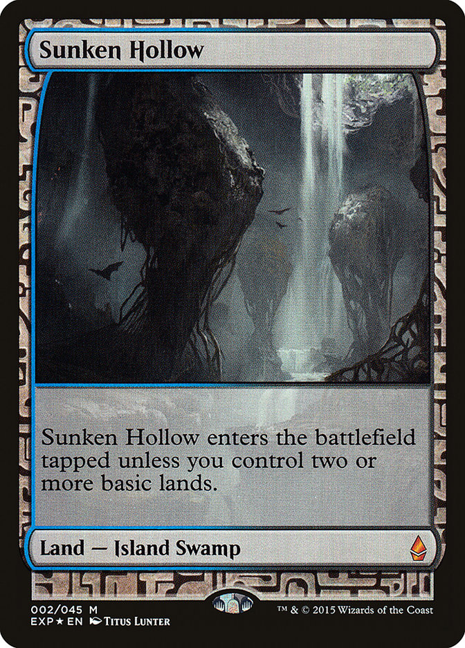 Sunken Hollow [Zendikar Expeditions] - Magic: The Gathering - Card Brawlers | Quebec | Canada |