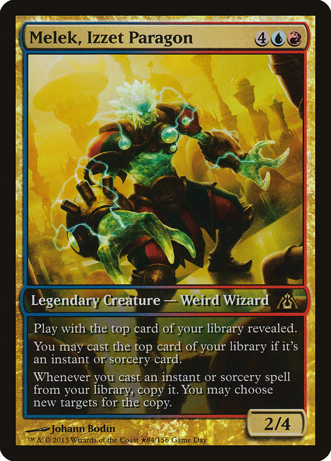 Melek, Izzet Paragon (Game Day) [Dragon's Maze Promos] - Magic: The Gathering - Card Brawlers | Quebec | Canada |