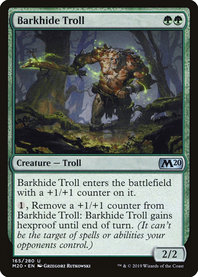 Barkhide Troll [Core Set 2020] - Magic: The Gathering - Card Brawlers | Quebec | Canada |