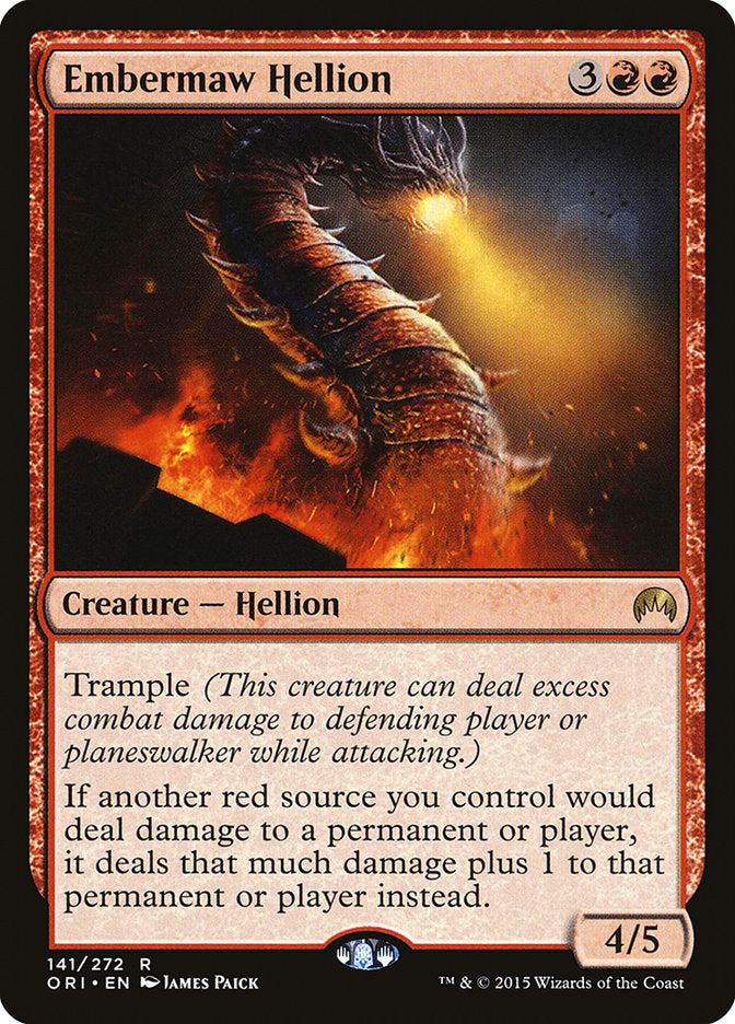 Embermaw Hellion [Magic Origins] - Magic: The Gathering - Card Brawlers | Quebec | Canada |