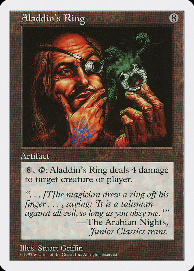 Aladdin's Ring [Fifth Edition] - Magic: The Gathering - Card Brawlers | Quebec | Canada |