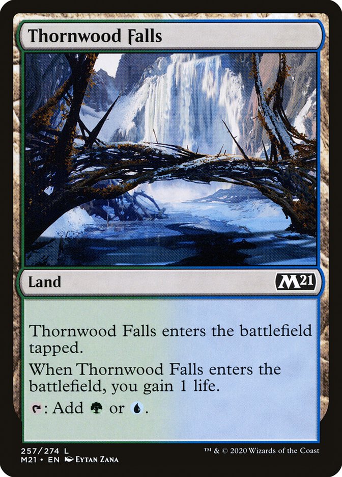 Thornwood Falls [Core Set 2021] - Magic: The Gathering - Card Brawlers | Quebec | Canada |