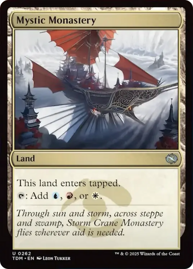 Mystic Monastery [Tarkir: Dragonstorm] - Magic: The Gathering - Card Brawlers | Quebec | Canada |