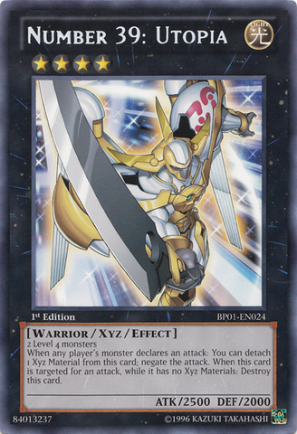 Number 39: Utopia [BP01-EN024] Rare - Yu-Gi-Oh! - Card Brawlers | Quebec | Canada |