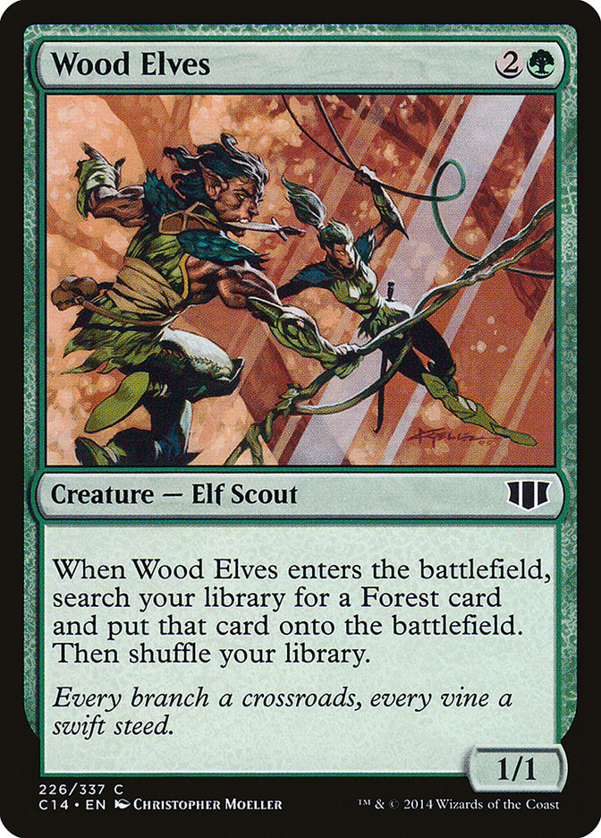 Wood Elves [Commander 2014] - Magic: The Gathering - Card Brawlers | Quebec | Canada |