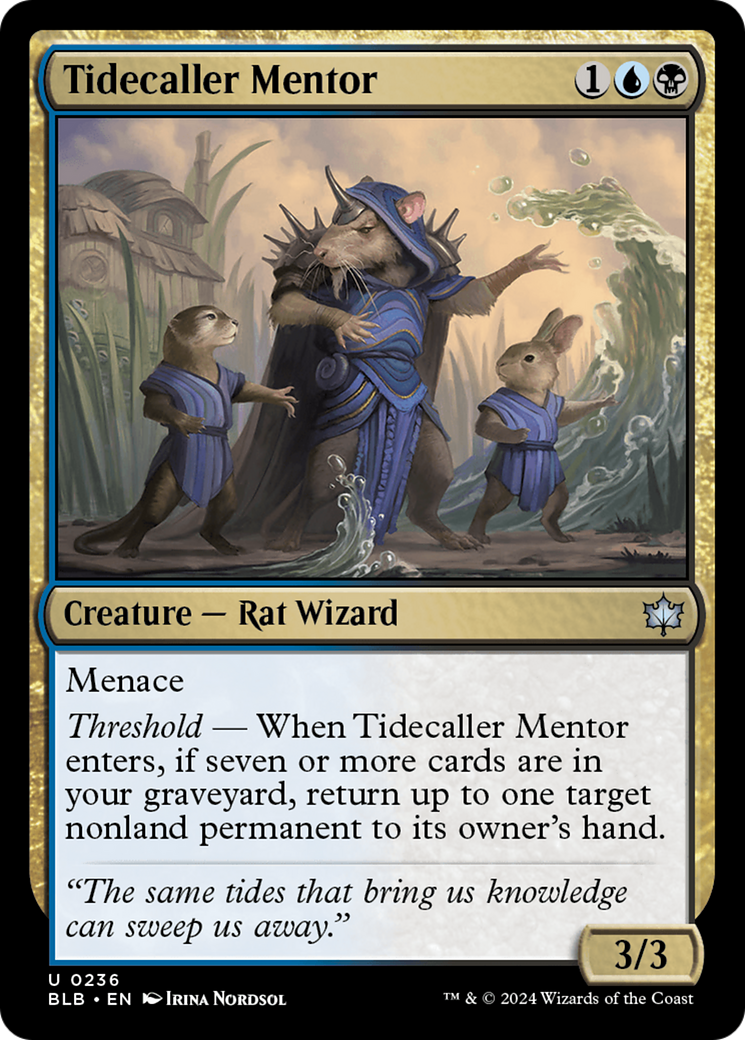 Tidecaller Mentor [Bloomburrow] - Magic: The Gathering - Card Brawlers | Quebec | Canada |
