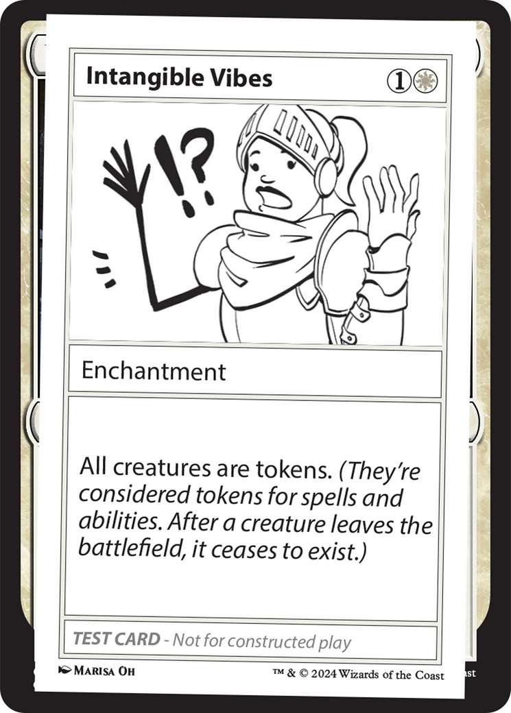 Intangible Vibes [Mystery Booster 2 Playtest Cards] - Magic: The Gathering - Card Brawlers | Quebec | Canada |
