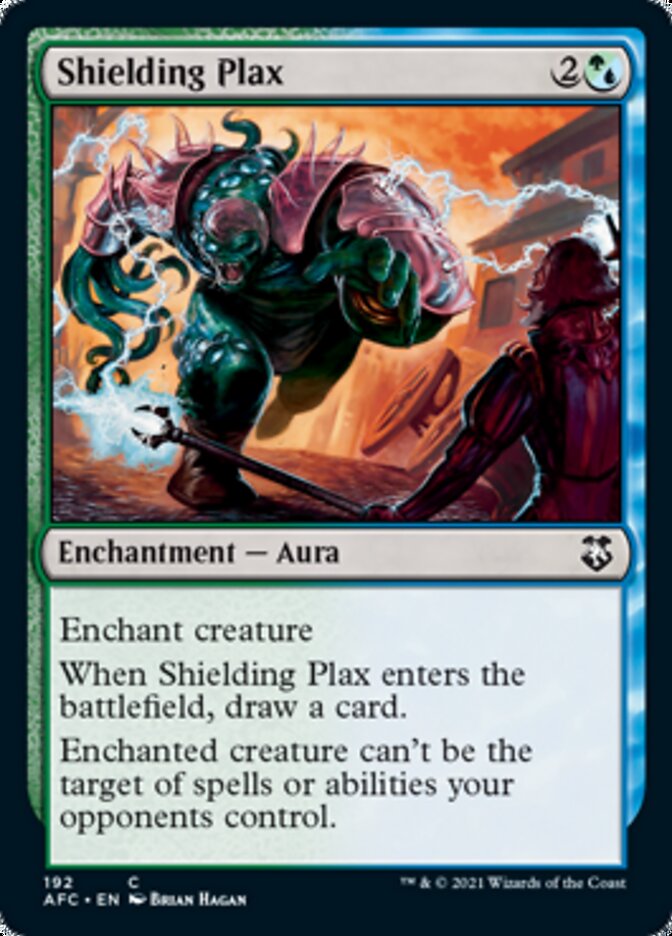 Shielding Plax [Dungeons & Dragons: Adventures in the Forgotten Realms Commander] - Magic: The Gathering - Card Brawlers | Quebec | Canada |
