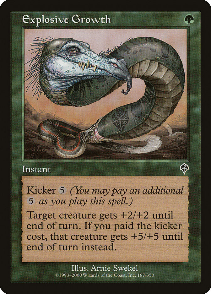 Explosive Growth [Invasion] - Magic: The Gathering - Card Brawlers | Quebec | Canada |