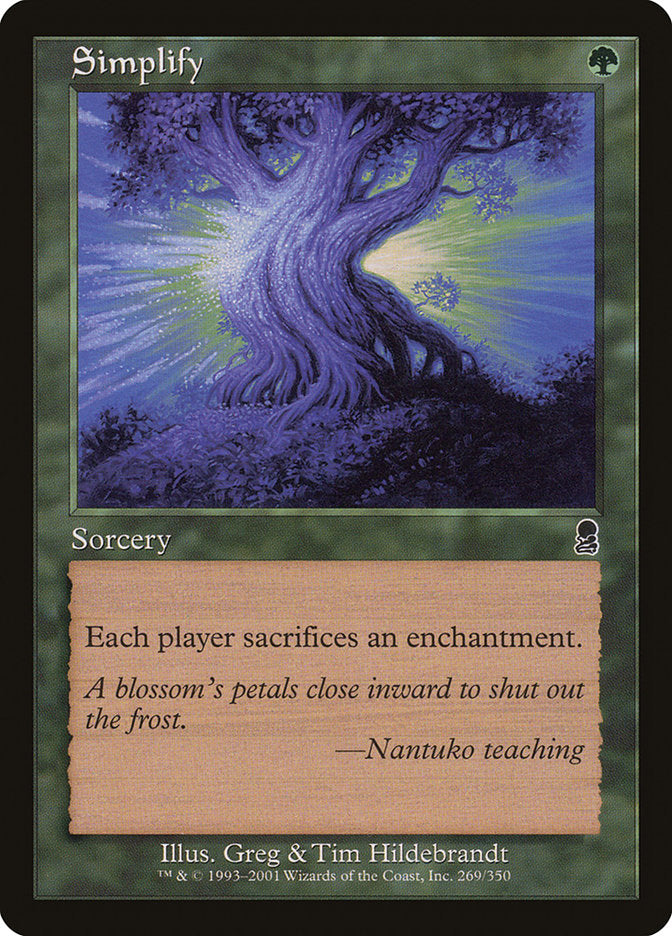 Simplify [Odyssey] - Magic: The Gathering - Card Brawlers | Quebec | Canada |