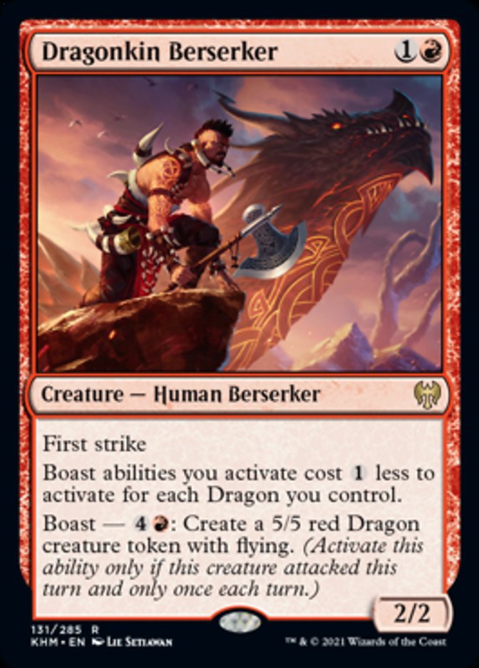 Dragonkin Berserker [Kaldheim] - Magic: The Gathering - Card Brawlers | Quebec | Canada |