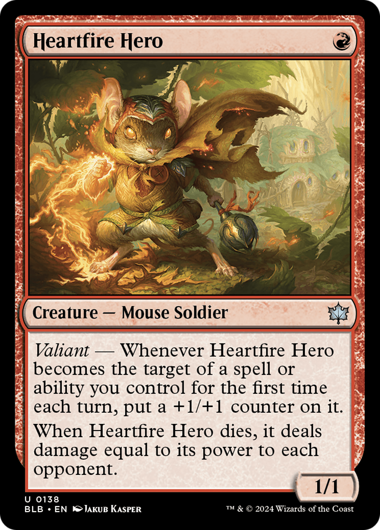 Heartfire Hero [Bloomburrow] - Magic: The Gathering - Card Brawlers | Quebec | Canada |