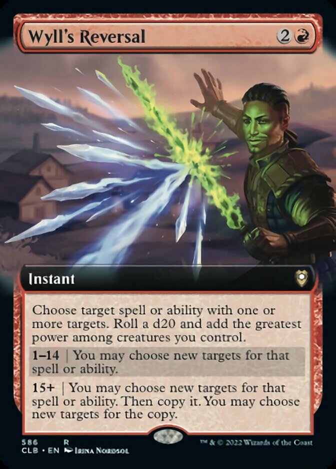 Wyll's Reversal (Extended Art) [Commander Legends: Battle for Baldur's Gate] - Magic: The Gathering - Card Brawlers | Quebec | Canada |
