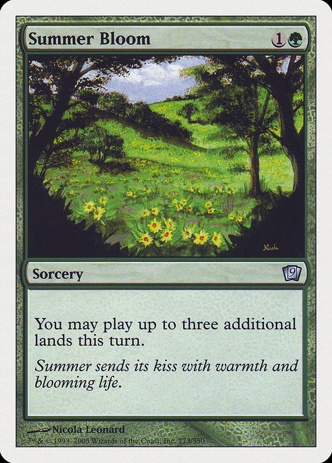 Summer Bloom [Ninth Edition] - Magic: The Gathering - Card Brawlers | Quebec | Canada |