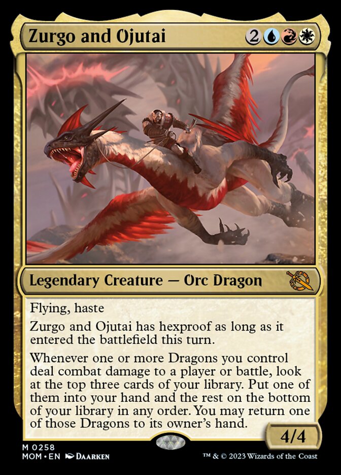 Zurgo and Ojutai [March of the Machine] - Magic: The Gathering - Card Brawlers | Quebec | Canada |