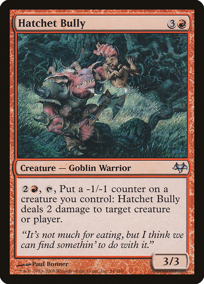 Hatchet Bully [Eventide] - Magic: The Gathering - Card Brawlers | Quebec | Canada |