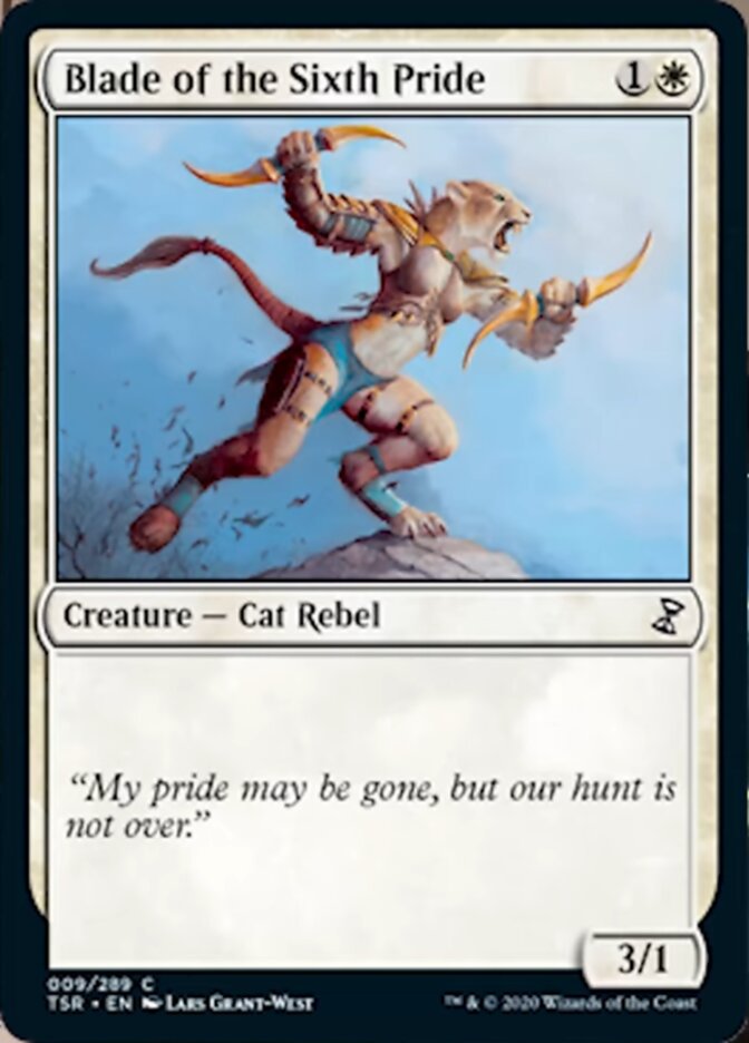 Blade of the Sixth Pride [Time Spiral Remastered] - Magic: The Gathering - Card Brawlers | Quebec | Canada |