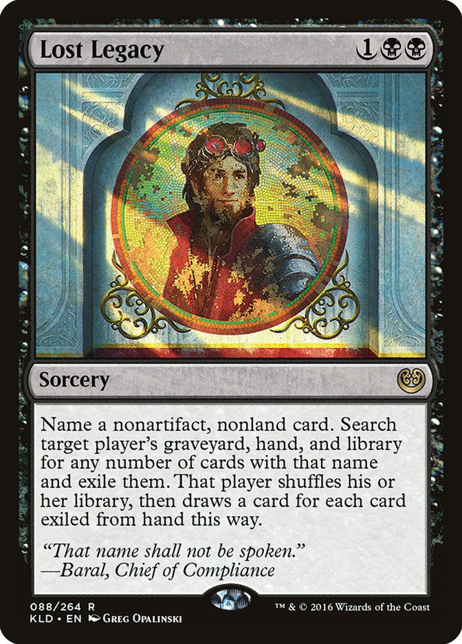 Lost Legacy [Kaladesh] - Magic: The Gathering - Card Brawlers | Quebec | Canada |