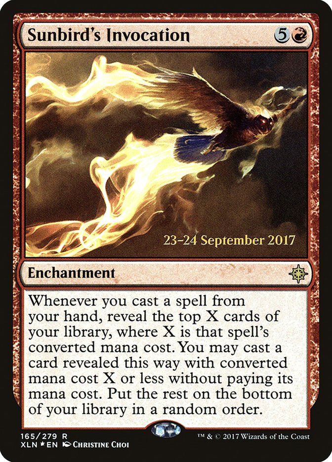 Sunbird's Invocation [Ixalan Prerelease Promos] - Magic: The Gathering - Card Brawlers | Quebec | Canada |