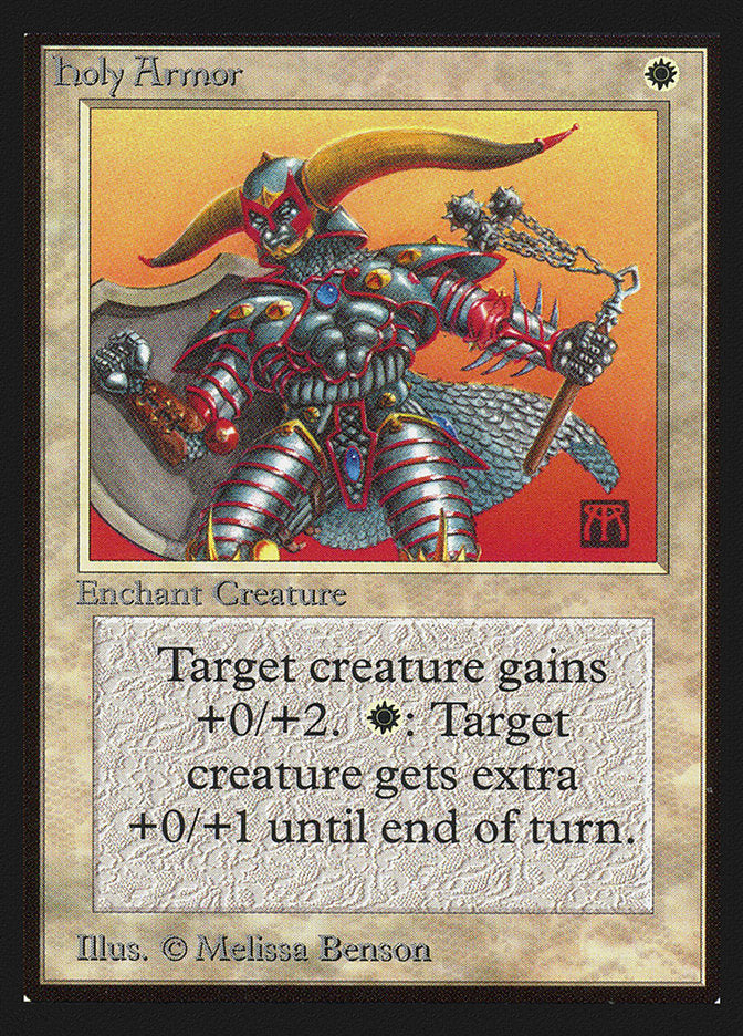 Holy Armor [International Collectors' Edition] - Magic: The Gathering - Card Brawlers | Quebec | Canada |