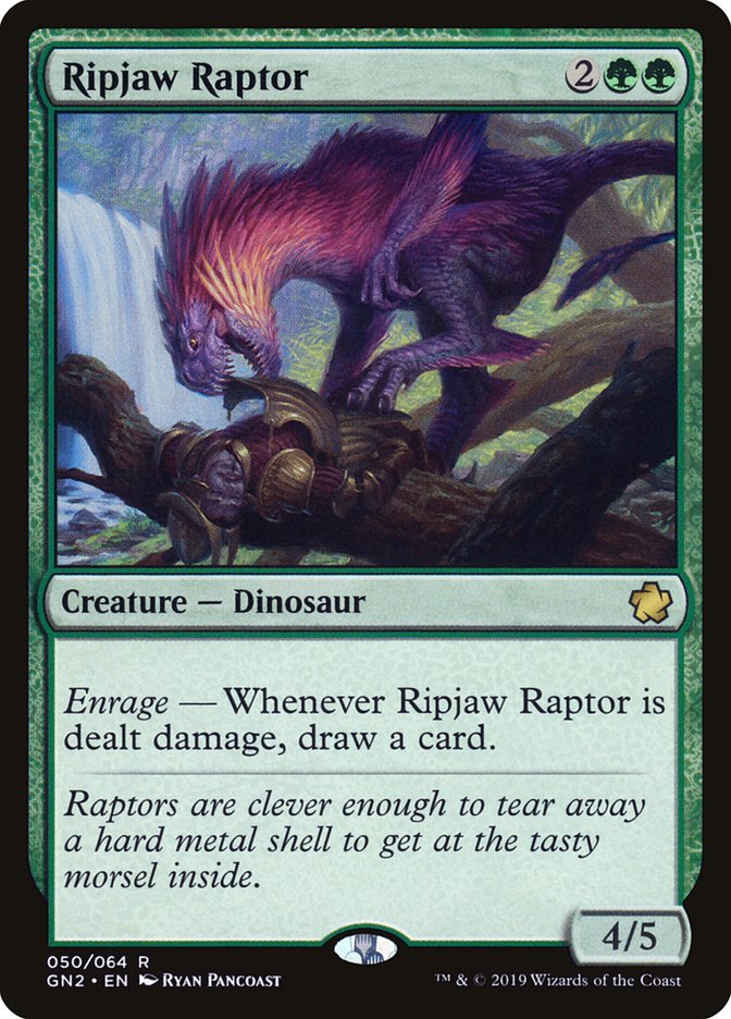 Ripjaw Raptor [Game Night 2019] - Magic: The Gathering - Card Brawlers | Quebec | Canada |