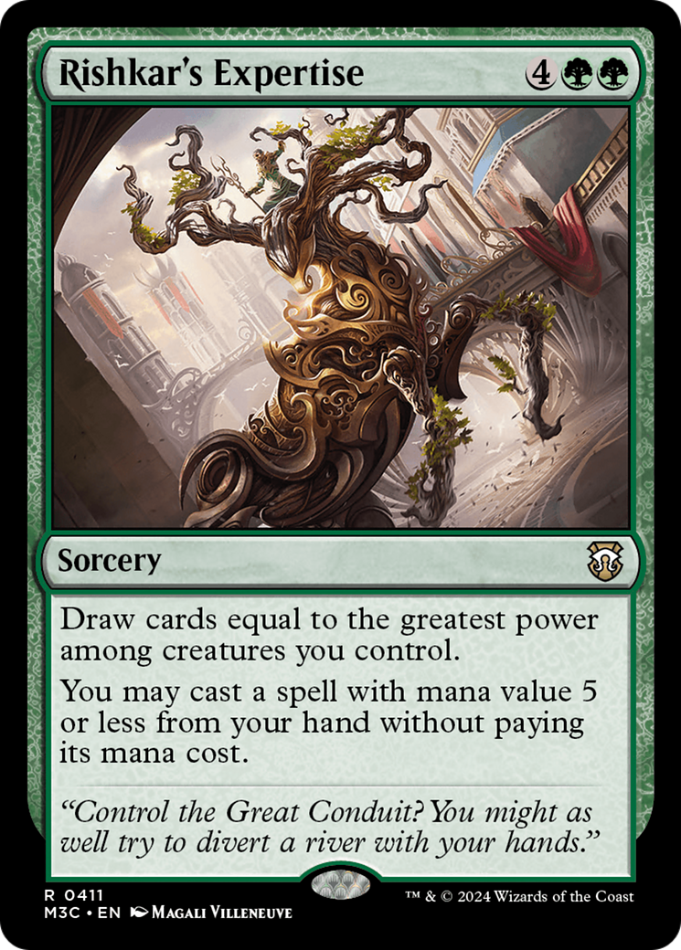 Rishkar's Expertise (Ripple Foil) [Modern Horizons 3 Commander] - Magic: The Gathering - Card Brawlers | Quebec | Canada |