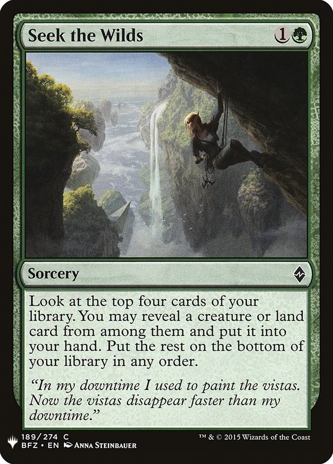 Seek the Wilds [Mystery Booster] - Magic: The Gathering - Card Brawlers | Quebec | Canada |