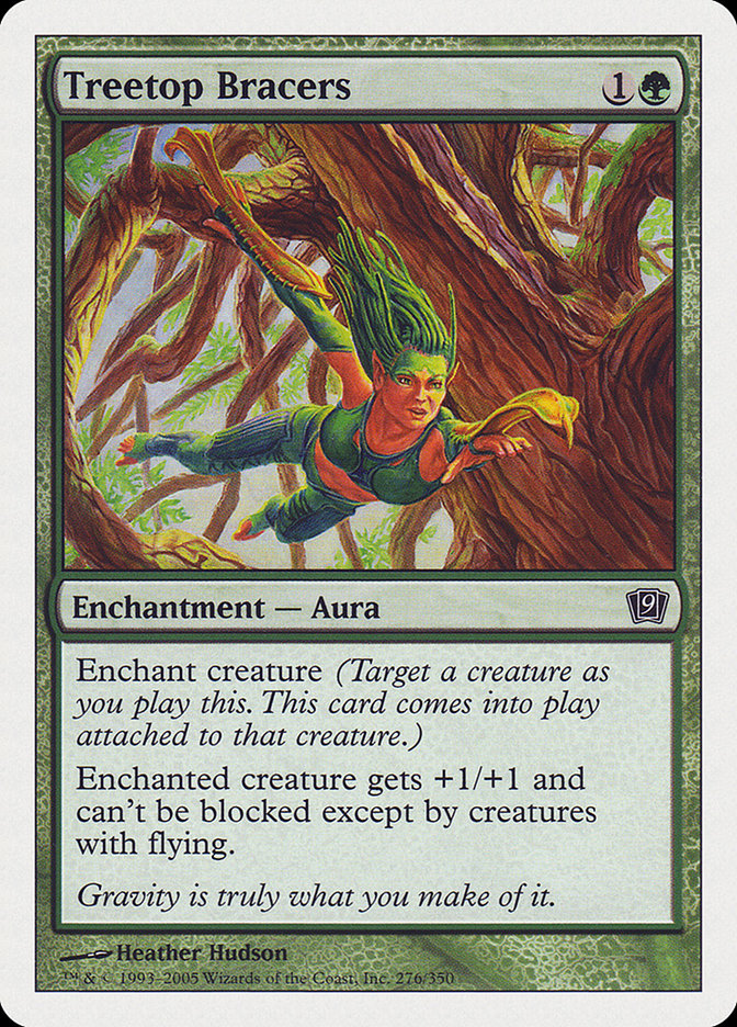 Treetop Bracers [Ninth Edition] - Magic: The Gathering - Card Brawlers | Quebec | Canada |