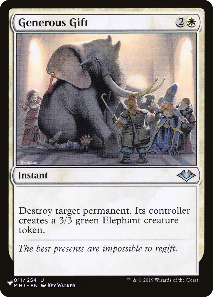 Generous Gift [The List] - Magic: The Gathering - Card Brawlers | Quebec | Canada |
