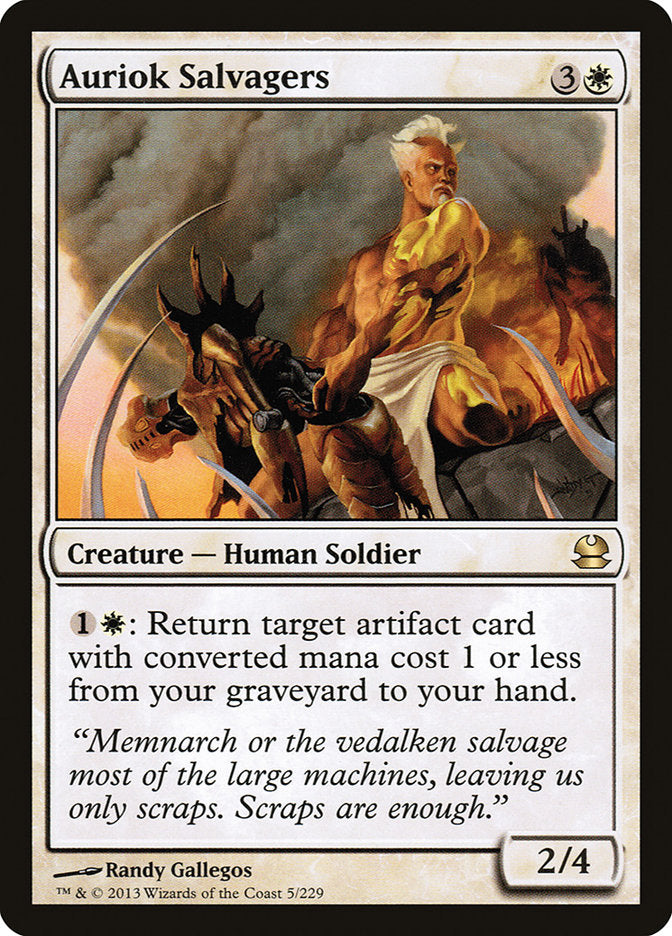Auriok Salvagers [Modern Masters] - Magic: The Gathering - Card Brawlers | Quebec | Canada |