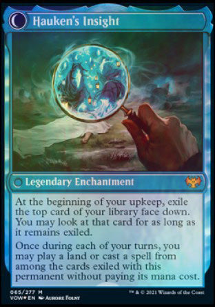 Jacob Hauken, Inspector // Hauken's Insight [Innistrad: Crimson Vow Prerelease Promos] - Magic: The Gathering - Card Brawlers | Quebec | Canada |