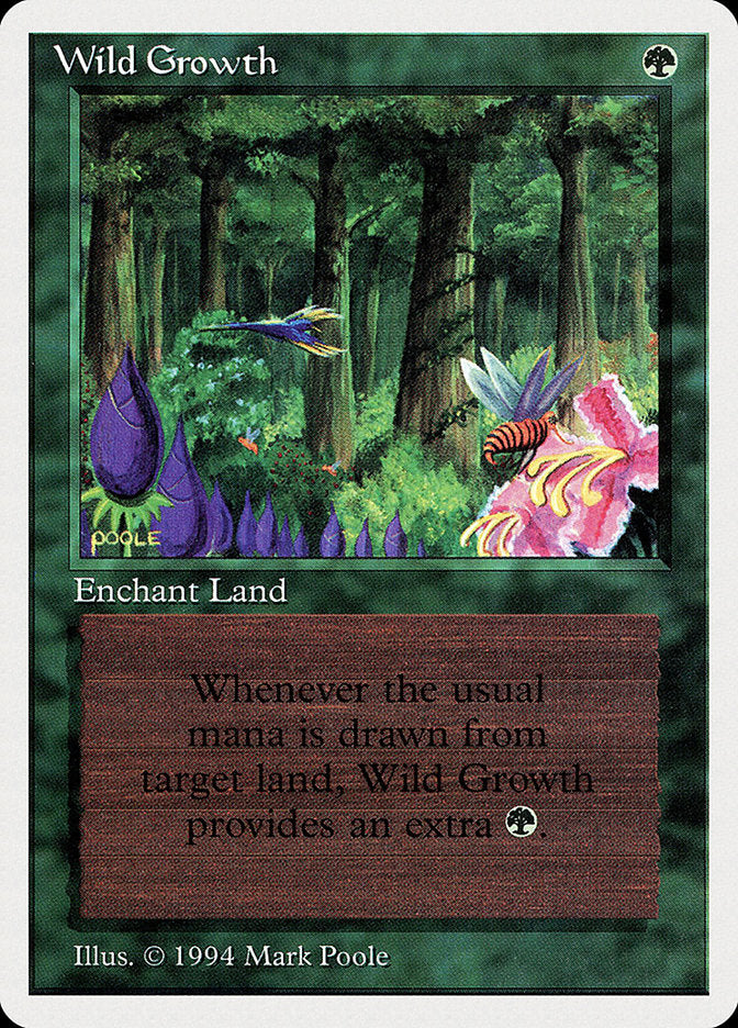 Wild Growth [Summer Magic / Edgar] - Magic: The Gathering - Card Brawlers | Quebec | Canada |