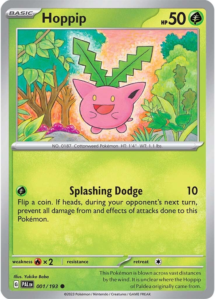 Hoppip (001/193) [Scarlet & Violet: Paldea Evolved] - Pokémon - Card Brawlers | Quebec | Canada |