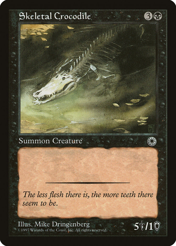 Skeletal Crocodile [Portal] - Magic: The Gathering - Card Brawlers | Quebec | Canada |