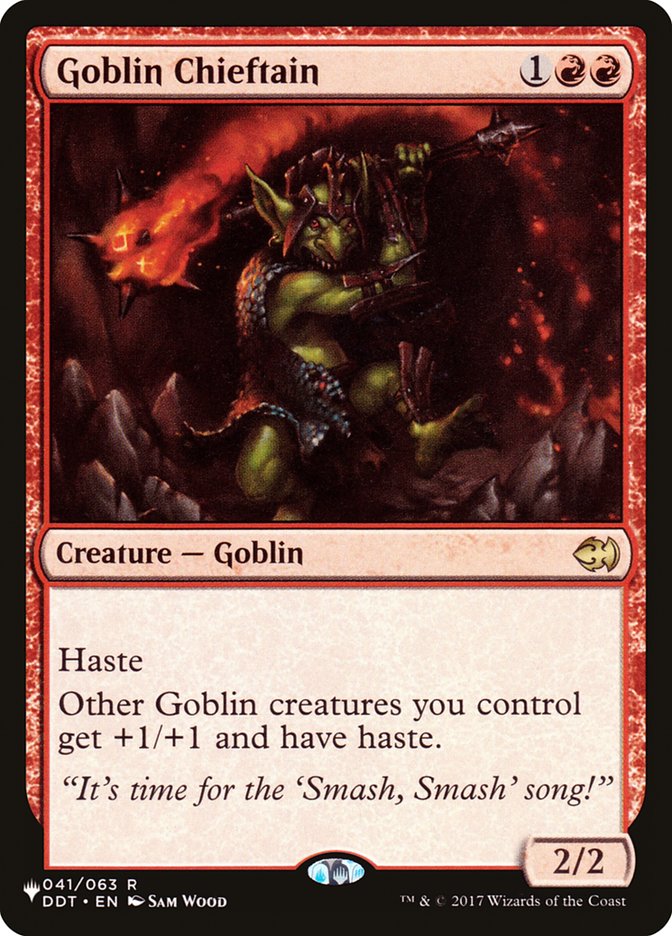 Goblin Chieftain [The List] - Magic: The Gathering - Card Brawlers | Quebec | Canada |