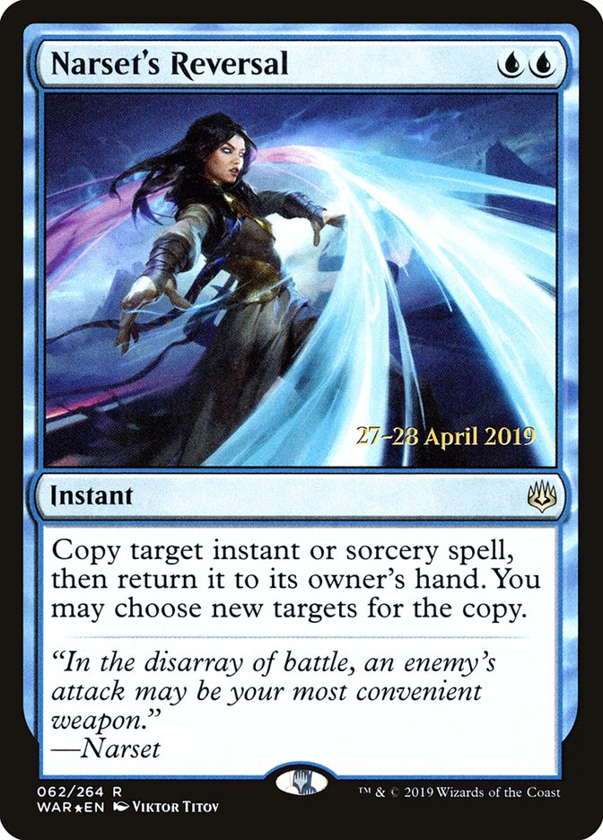 Narset's Reversal [War of the Spark Prerelease Promos] - Magic: The Gathering - Card Brawlers | Quebec | Canada |
