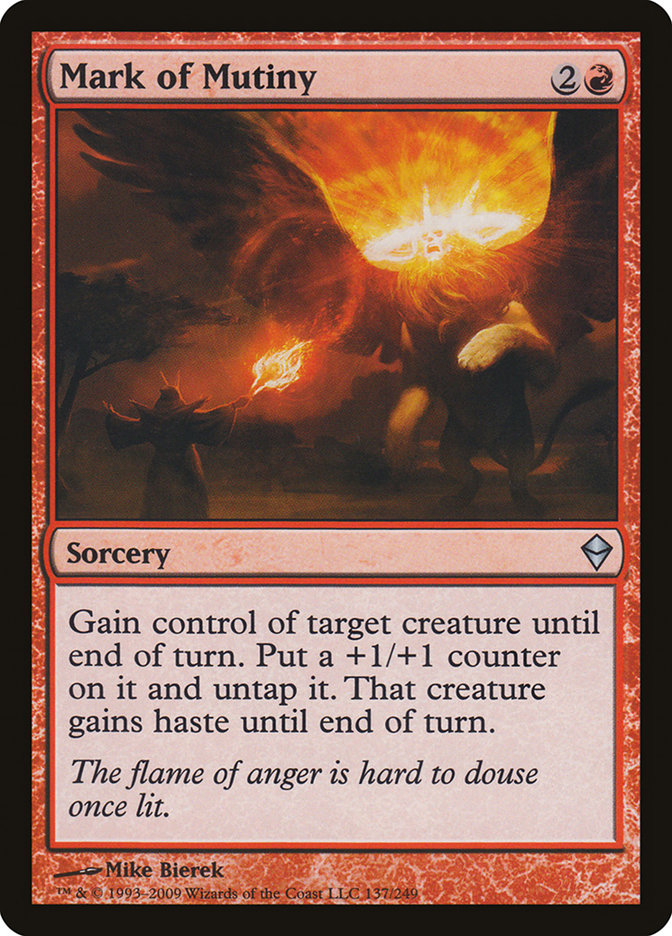 Mark of Mutiny [Zendikar] - Magic: The Gathering - Card Brawlers | Quebec | Canada |