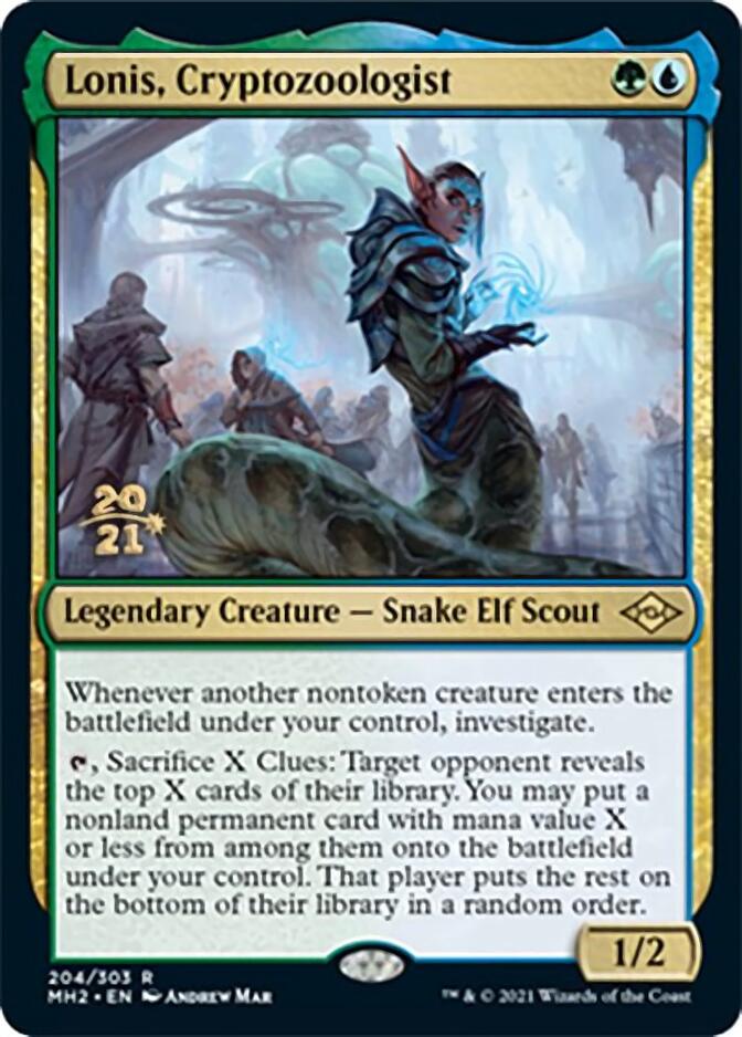 Lonis, Cryptozoologist [Modern Horizons 2 Prerelease Promos] - Magic: The Gathering - Card Brawlers | Quebec | Canada |