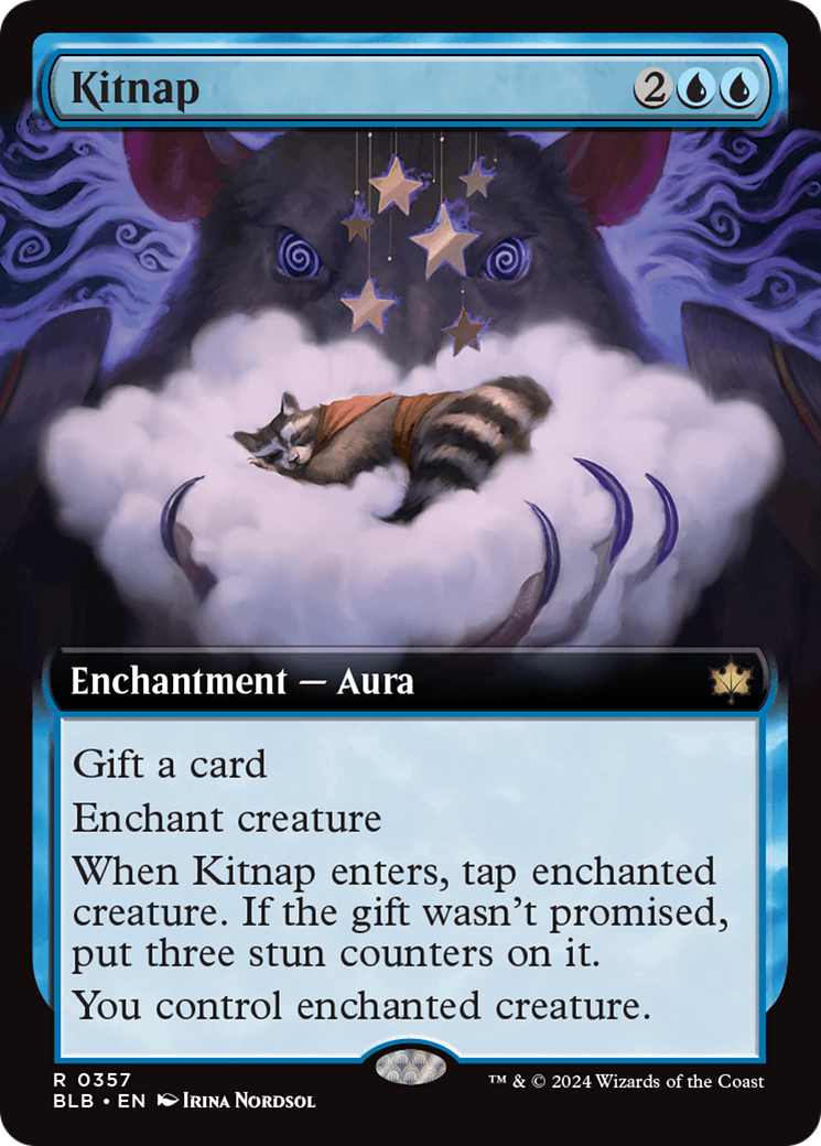 Kitnap (Extended Art) [Bloomburrow] - Magic: The Gathering - Card Brawlers | Quebec | Canada |