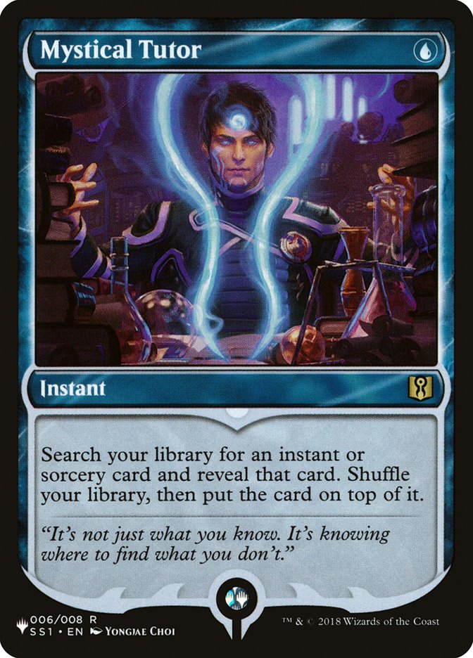 Mystical Tutor [The List] - Magic: The Gathering - Card Brawlers | Quebec | Canada |