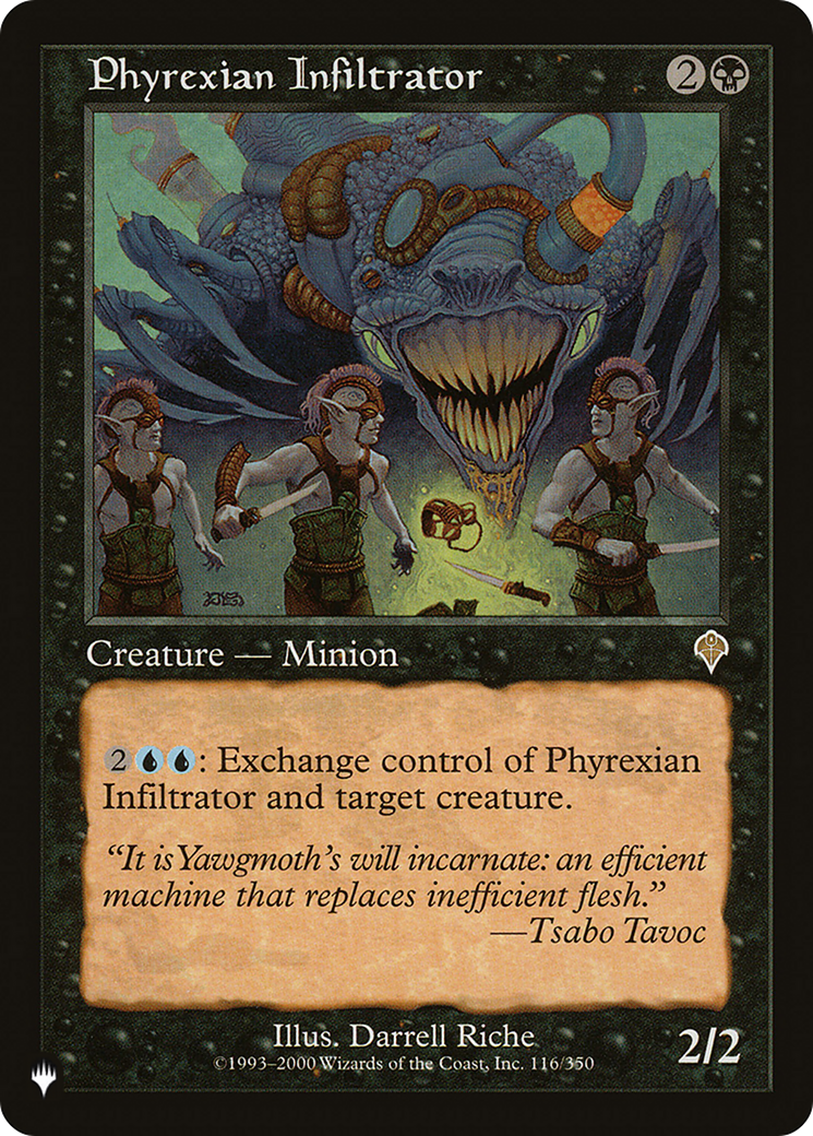 Phyrexian Infiltrator [The List] - Magic: The Gathering - Card Brawlers | Quebec | Canada |