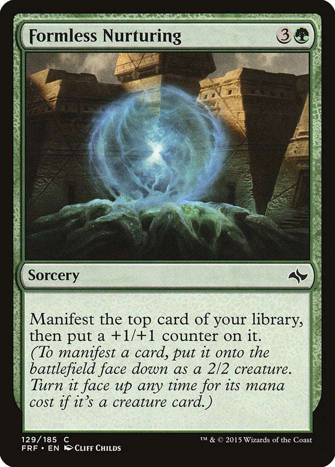 Formless Nurturing [Fate Reforged] - Magic: The Gathering - Card Brawlers | Quebec | Canada |